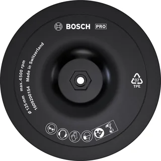Bosch Accessories 1609200154 Steunschijf met klithechtsysteem 125 mm, 8 mm Diameter 125 mm by Bosch Professional – product image 1 of 2
