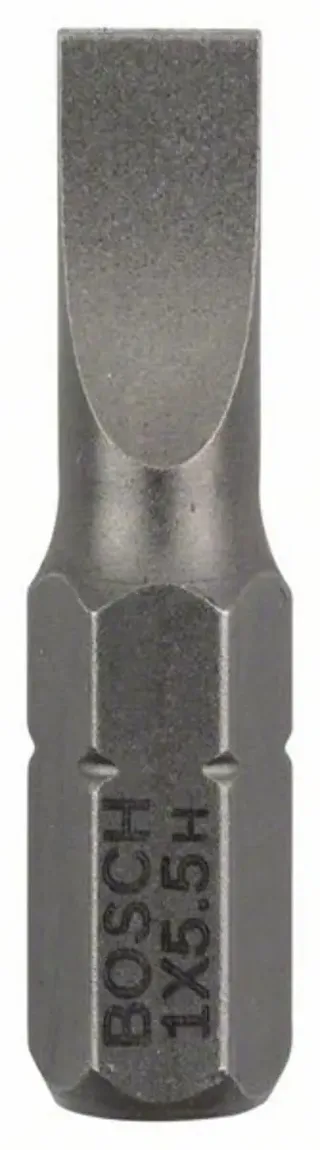 Bosch Accessories 2607001464 2607001464 Schlitz-Bit Antrieb: 1/4 (6.3 mm) Abtrieb: Schlitz 25 mm von Bosch Professional – Produktbild 1 von 2
