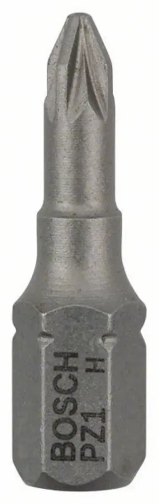 Bosch Accessories 2607001556 2607001556 Kreuzschlitz-Bit Antrieb: 1/4 (6.3 mm) Abtrieb: Kreuzschlitz Pozidriv PZ 1 25 mm de Bosch Professional – image du produit 1 sur 2