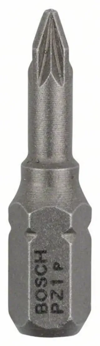 Bosch Accessories 2607001557 2607001557 Kreuzschlitz-Bit Antrieb: 1/4 (6.3 mm) Abtrieb: Kreuzschlitz Pozidriv PZ 1 25 mm de Bosch Professional – image du produit 1 sur 2