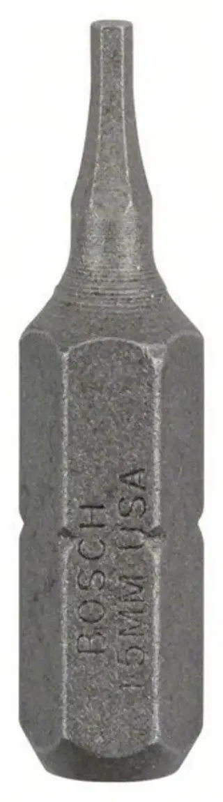 Bosch Accessories 2607001716 2607001716 Sechskant-Bit Antrieb: 1/4 (6.3 mm) Abtrieb: Innen-Sechskant 1.5 mm 25 mm von Bosch Professional – Produktbild 1 von 2