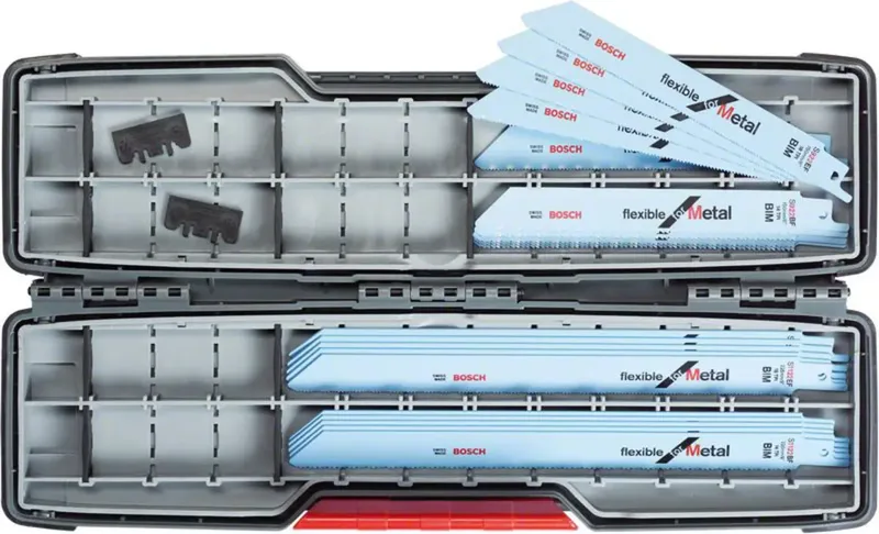 Bosch coffret 20 lames de scie sabre à métaux de Bosch Professional – image du produit
