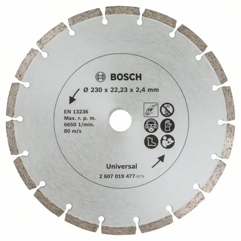 Bosch Accessories 2607019479 2607019479 Diamanttrennscheibe Durchmesser 230 mm Bohrungs-Ø 22.23 mm Baustellenmaterialien 1 St. von Bosch Professional – Produktbild
