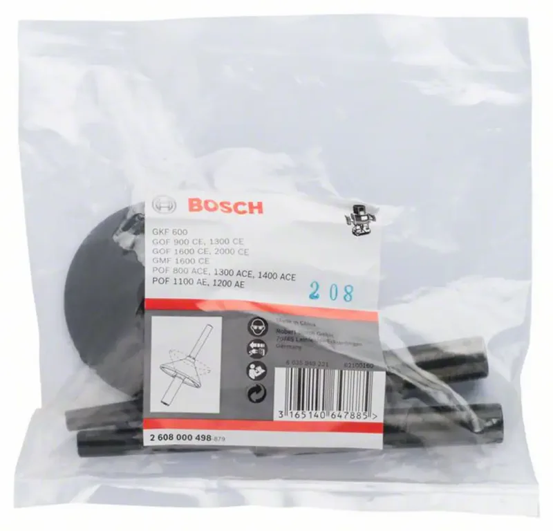 Bosch Accessories 2608000498 2608000498 Zentrierbohrer 8.00 mm Gesamtlänge 125 mm 1 St. von Bosch Professional – Produktbild 2 von 2