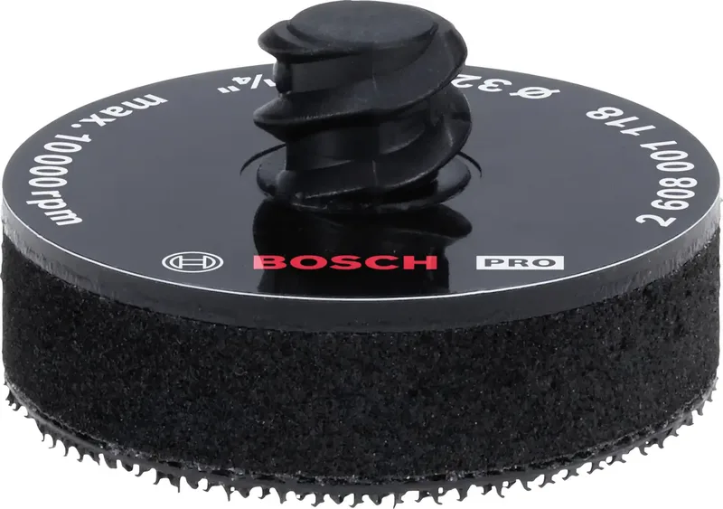 Bosch Accessories 2608001118 PRO Schleifteller, 32 mm, Klett Durchmesser 32 mm de Bosch Professional – image du produit