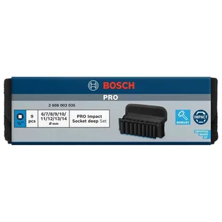 Bosch Accessories 2608003035 Steckschlüsseleinsatz-Set metrisch 1/4 (6.3 mm) 2608003035 by Bosch Professional – product image 2 of 2