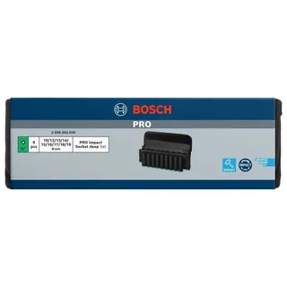 Bosch Accesorios 1/2´´ Schlagschrauber-steckschlüsselsatz 10-19 Mm 9 Stücke von Bosch Professional – Produktbild 2 von 2