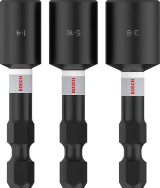 Bosch Accessories 2608521U65 Schlagschrauber-Steckschlüsseleinsatz-Set 1/4 (6.3 mm), 5/16 (8 mm), 3/8 (10 mm) 2608521U65 von Bosch Professional – Produktbild 1 von 6