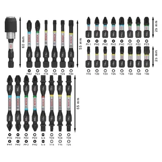 Bosch Accesorios Jeu D´embouts De Tournevis Pro Impact 31 Unités de Bosch Professional – image du produit 5 sur 6