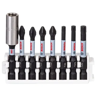 Bosch Accessories 2608522326 2608522326 Bit-Set Antrieb: 1/4 (6.3 mm) Abtrieb: Kreuzschlitz Phillips, Kreuzschlitz Pozidriv, TX PH 2, PZ 2, T 20, T 25, T 30 60 by Bosch Professional – product image 2 of 4
