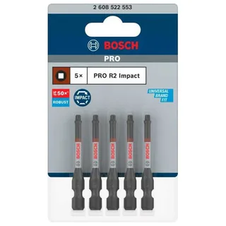 Bosch Accessories 2608522553 2608522553 Bit-Set Innen-Vierkant (Robertson) Torsionszone by Bosch Professional – product image 2 of 2