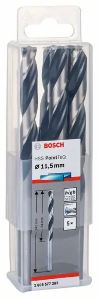 Bosch Accessories 2608577283 2608577283 Metall-Spiralbohrer 11.5 mm 5 St. von Bosch Professional – Produktbild 2 von 2