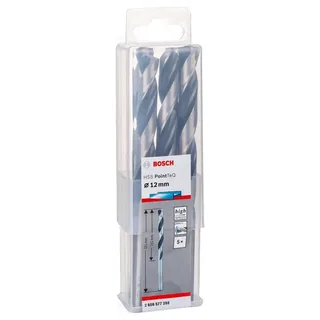 Bosch Accessories 2608577288 2608577288 HSS Metall-Spiralbohrer 12 mm Gesamtlänge 151 mm DIN 338 Zylinderschaft 5 St. von Bosch Professional – Produktbild 2 von 6