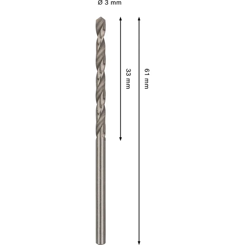 Bosch Accessories 2608577634 2608577634 Metall-Spiralbohrer 2 St. fra Bosch Professional – produktbillede 2 af 6