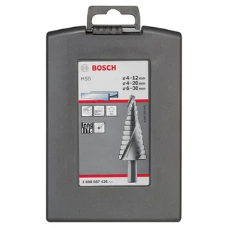 Bosch Accesorios Jeu De Forets étagés Hss 4-12/4-20/6-30 Mm 3 Unités de Bosch Professional – image du produit 2 sur 2