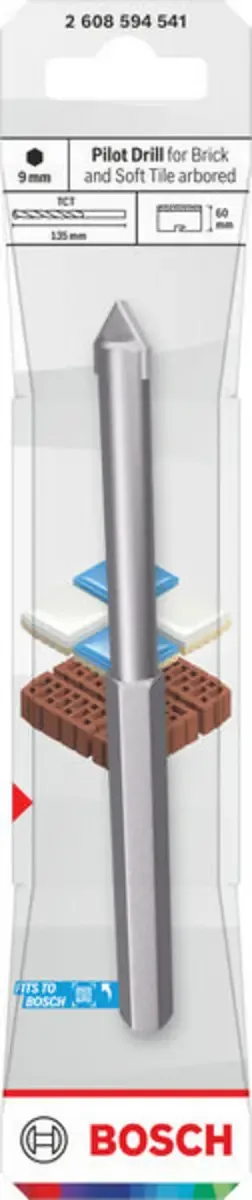 Bosch Accessories 2608594541 2608594541 Zentrierbohrer geschliffen 1 St. de Bosch Professional – image du produit