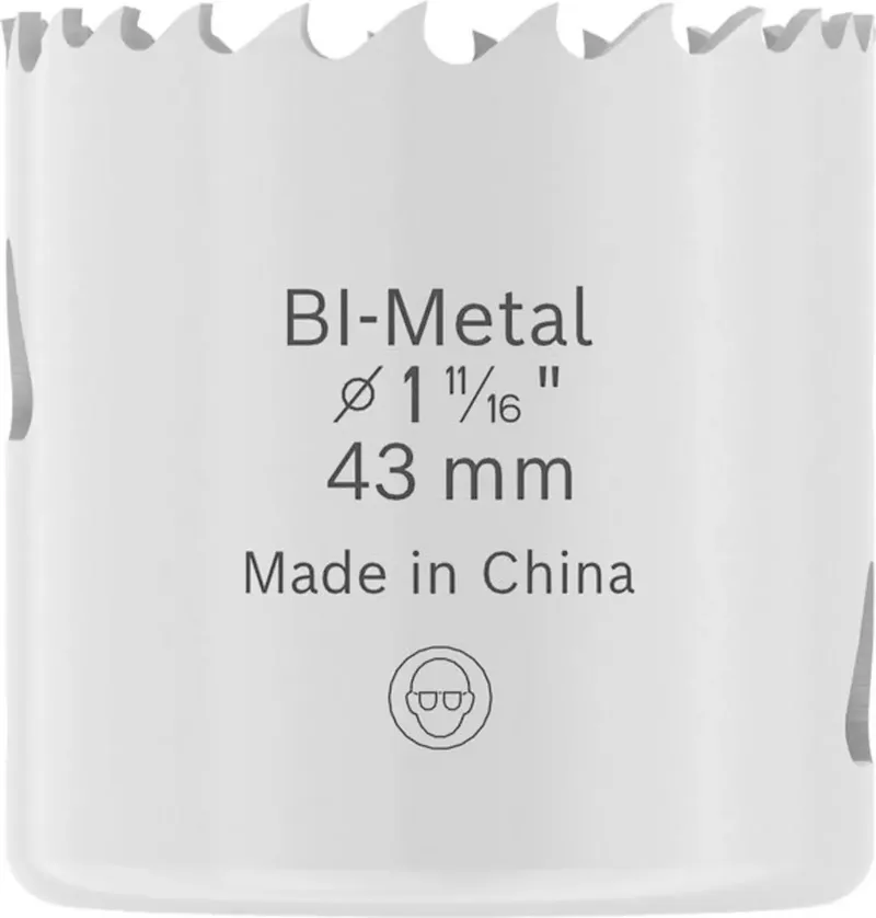 Bosch Accessories 2608594577 2608594577 Scie-cloche 43 mm 1 pc(s) de Bosch Professional – image du produit
