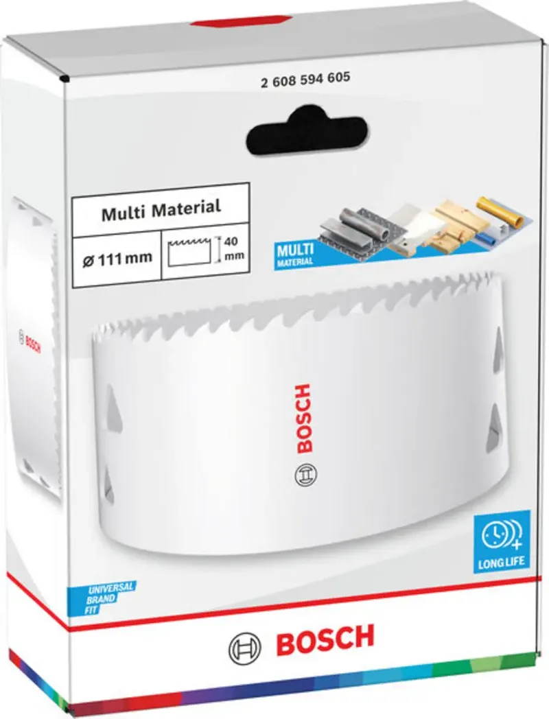 Bosch Accessories 2608594605 2608594605 Scie-cloche 111 mm 1 pc(s) de Bosch Professional – image du produit 2 sur 2