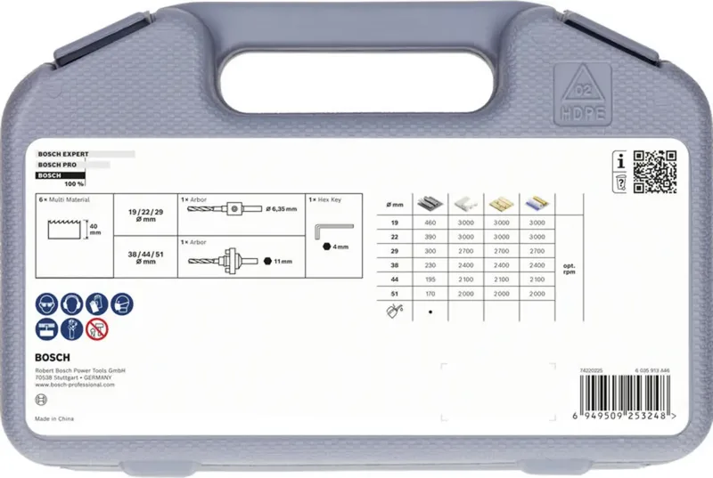 Bosch Accessories 2608594611 2608594611 Scie-cloche 1 pc(s) de Bosch Professional – image du produit
