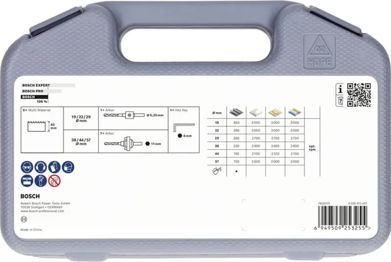 Bosch Accessories 2608594612 2608594612 Scie-cloche 1 pc(s) de Bosch Professional – image du produit