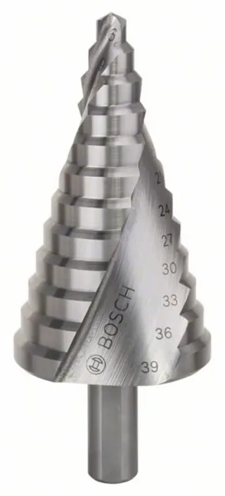 Bosch Accessories 2608597521 Bosch Power Tools HSS Stufenbohrer Gesamtlänge 93.5 mm 3-Flächenschaft 1 St. de Bosch Professional – image du produit 1 sur 2