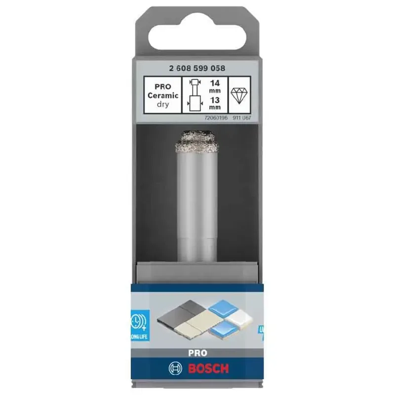 Bosch Accessories 2608599058 2608599058 Scie-cloche 14 mm diamanté 1 pc(s) de Bosch Professional – image du produit 2 sur 6