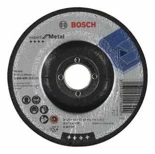 Bosch Accessories 2608600223 2608600223 Schruppscheibe gekröpft Durchmesser 125 mm Bohrungs-Ø 22.23 mm Metall 1 St. fra Bosch Professional – produktbillede 1 af 3