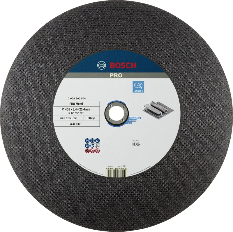 Bosch Accessories 2608600544 2608600544 Trennscheibe gerade 400 mm 1 St. Stahl by Bosch Professional – product image