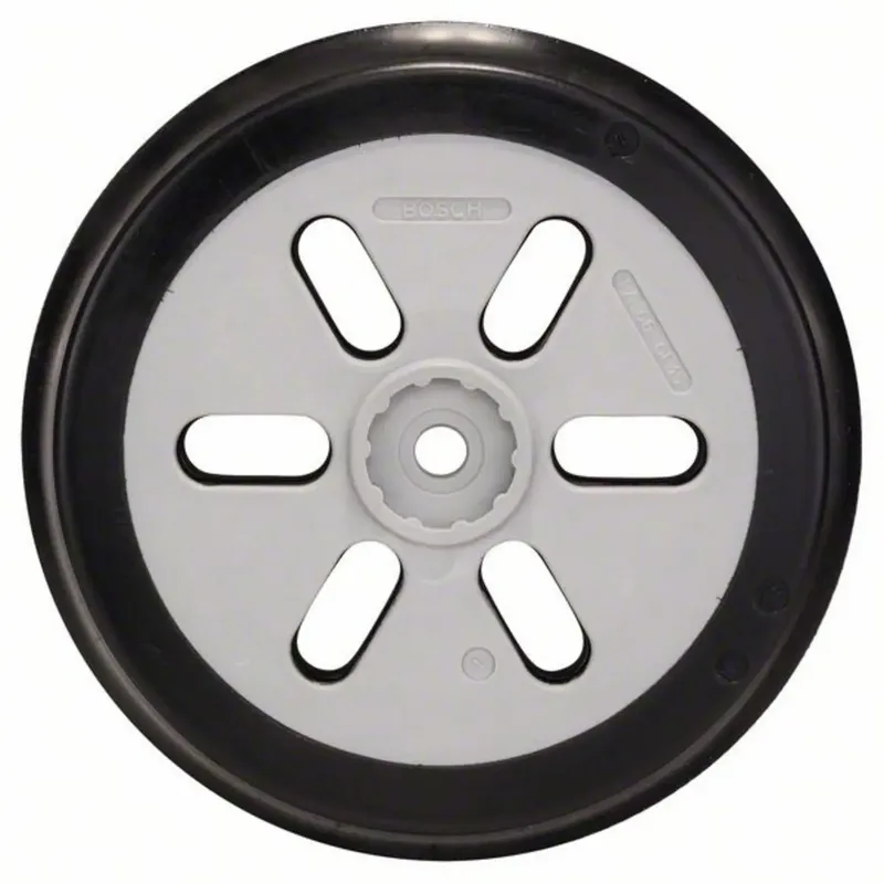 Bosch Accessories 2608601051 Schleifteller weich, 150 mm, für GEX 150 AC, PEX 15 AE Durchmesser 150 mm Passend für (Details) Exzenterschleifer GEX 150 AC, PEX van Bosch Professional – productafbeelding 1 van 2