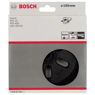 Bosch Accessories 2608601052 Schleifteller mittel, 150 mm, für GEX 150 AC, PEX 15 AE Durchmesser 150 mm Passend für (Details) Exzenterschleifer GEX 150 AC, PEX van Bosch Professional – productafbeelding 2 van 2