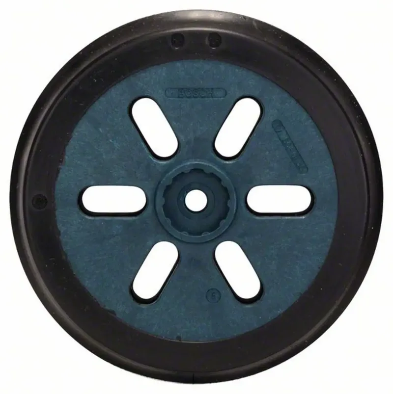 Bosch Accessories 2608601053 Schleifteller hart, 150 mm, für GEX 150 AC Professional, PEX 15 AE Durchmesser 150 mm Passend für (Details) Exzenterschleifer GEX de Bosch Professional – image du produit 1 sur 2