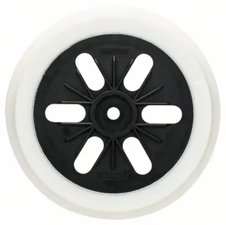 Bosch Accessories 2608601115 Schleifteller weich, 150 mm, für GEX 125-150 AVE, GEX 150 AC, GEX 150 Durchmesser 150 mm Passend für (Details) Exzenterschleifer de Bosch Professional – image du produit 1 sur 2