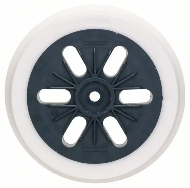 Bosch Accessories 2608601116 Schleifteller hart, 150 mm Durchmesser 150 mm Passend für (Details) Exzenterschleifer GEX 125-150 AVE, GEX 150 AC, GEX 150 Turbo by Bosch Professional – product image 1 of 2
