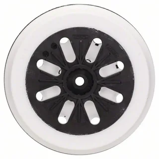 Bosch Accessories 2608601185 Schleifteller mittelhart, 150 mm, für GEX 125-150 AVE, GEX 150 Durchmesser 150 mm Passend für (Details) Exzenterschleifer GEX de Bosch Professional – image du produit 1 sur 2