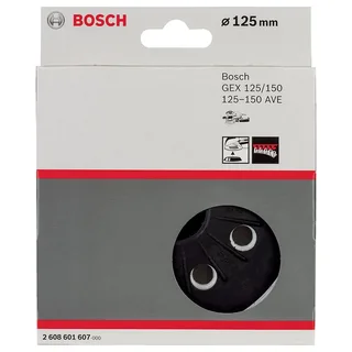Bosch Accessories 2608601607 Stützteller, 125 mm, mittelhart Durchmesser 125 mm de Bosch Professional – image du produit 2 sur 2