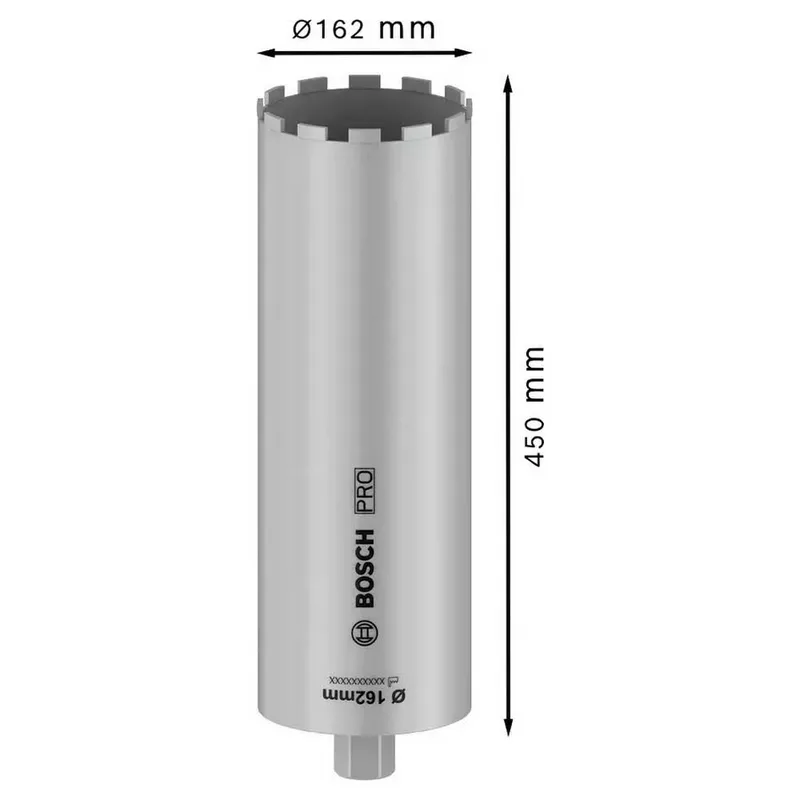 Bosch Accessories 2608601799 2608601799 Lochsäge 162 mm diamantbestückt 1 St. von Bosch Professional – Produktbild 3 von 6