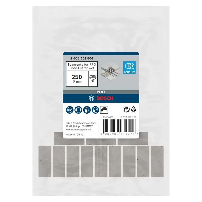 Bosch Accessories 2608601806 2608601806 Scie-cloche 250 mm 1 pc(s) de Bosch Professional – image du produit 2 sur 2