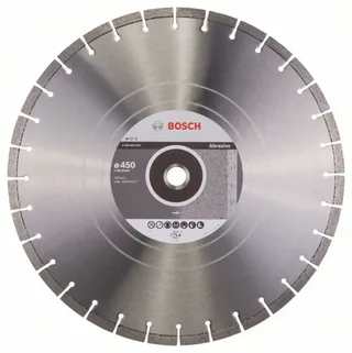 Bosch Accessories 2608602623 Bosch Power Tools Diamanttrennscheibe Durchmesser 450 mm Bohrungs-Ø 25.40 mm Abrasive Materialien 1 St. by Bosch Professional – product image 1 of 2