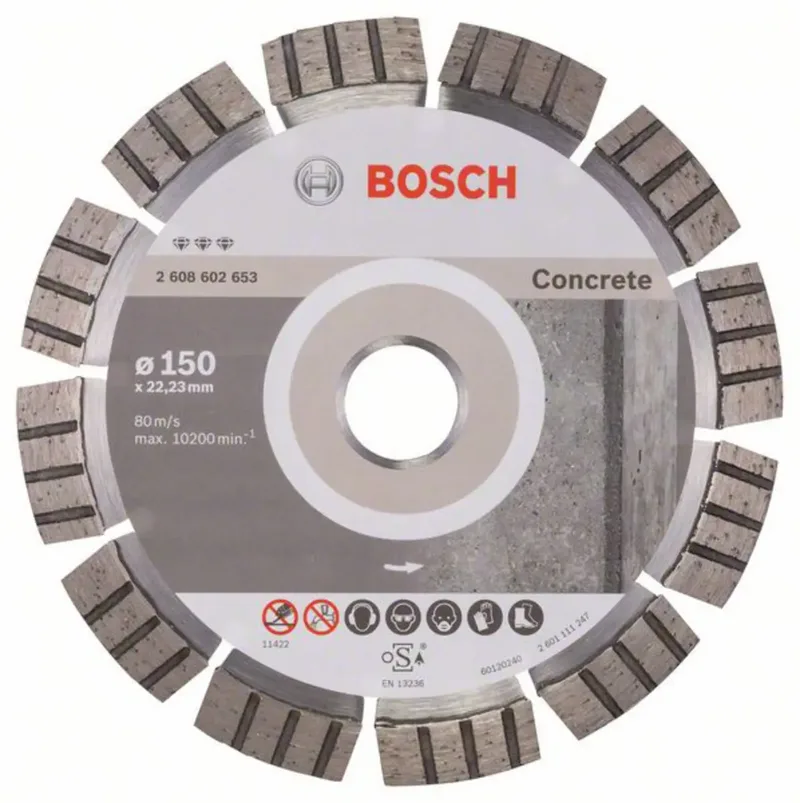 Bosch Accessories 2608602653 Bosch Power Tools Diamanttrennscheibe Durchmesser 150 mm 1 St. by Bosch Professional – product image