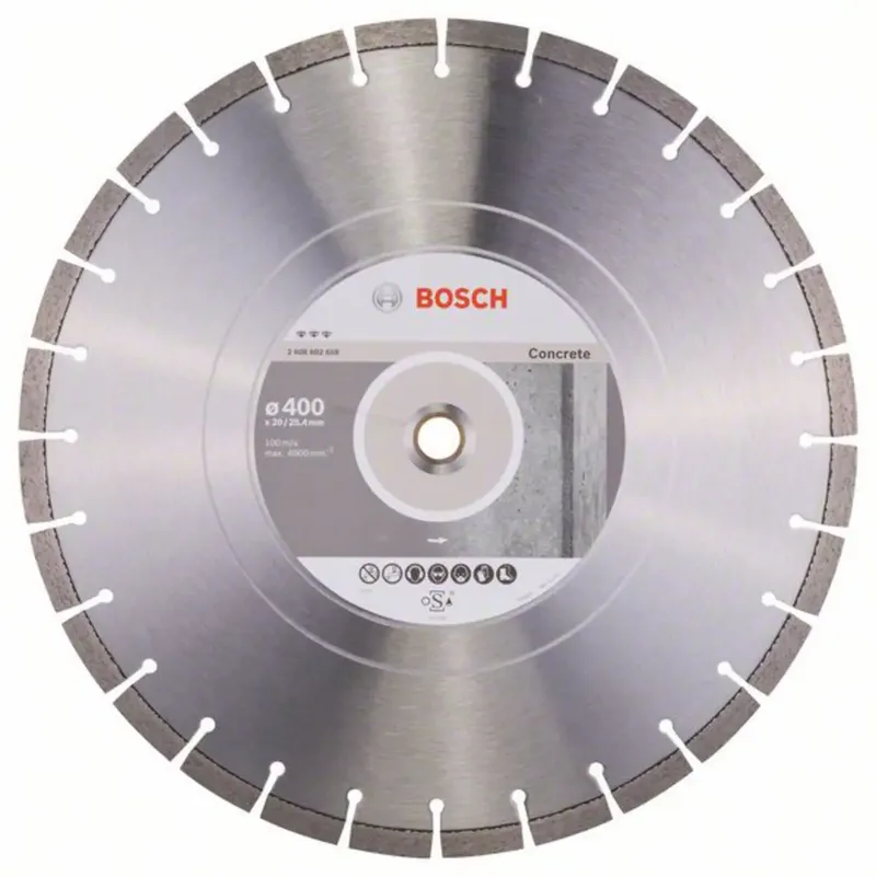Bosch Accessories 2608602659 Bosch Power Tools Diamanttrennscheibe Durchmesser 400 mm Bohrungs-Ø 20.00 mm Beton 1 St. by Bosch Professional – product image