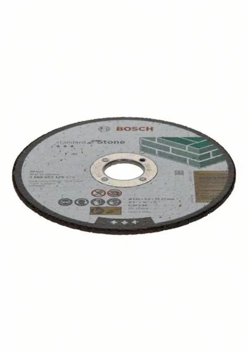 Bosch Accessories 2608603178 2608603178 Trennscheibe gerade 125 mm 1 St. Stein de Bosch Professional – image du produit