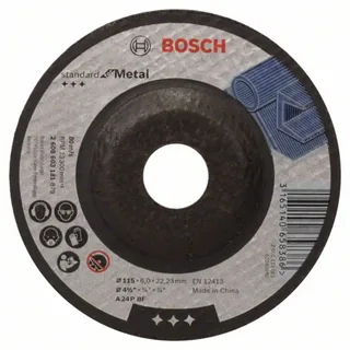 Bosch Accessories 2608603181 2608603181 Schruppscheibe gekröpft 115 mm 1 St. Stahl by Bosch Professional – product image 1 of 4