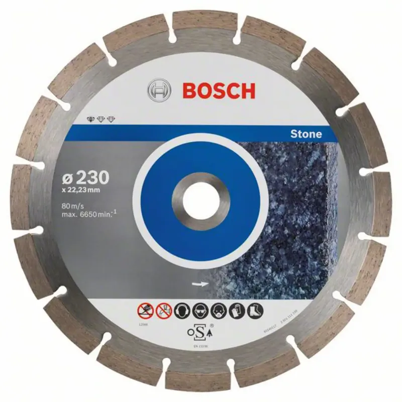 Bosch Accessories 2608603238 2608603238 Diamanttrennscheibe Durchmesser 230 mm 10 St. fra Bosch Professional – produktbillede
