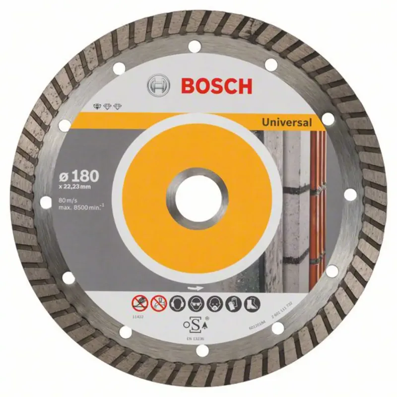 Bosch Accessories 2608603251 2608603251 Diamanttrennscheibe Durchmesser 180 mm 10 St. von Bosch Professional – Produktbild