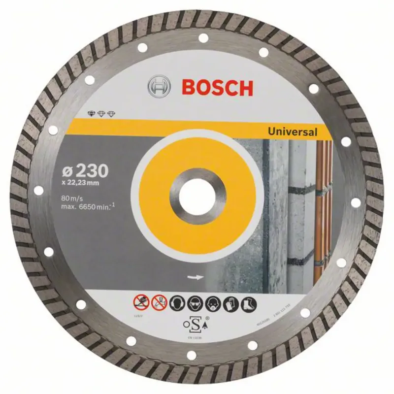 Bosch Accessories 2608603252 2608603252 Diamanttrennscheibe Durchmesser 230 mm Bohrungs-Ø 22.23 mm Beton 10 St. by Bosch Professional – product image
