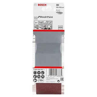 Bosch Accessories 2608606033 2608606033 Schleifband Körnung (num) 60 (L x B) 457 mm x 75 mm 3 St. by Bosch Professional – product image 2 of 2