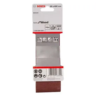Bosch Accessories 2608606037 2608606037 Schleifband Körnung (num) 150 (L x B) 457 mm x 75 mm 3 St. von Bosch Professional – Produktbild 2 von 2