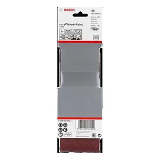 Bosch Accesorios Bande De Papier De Verre Pour Bois 75x533 Mm G40 3 Unités de Bosch Professional – image du produit 2 sur 2