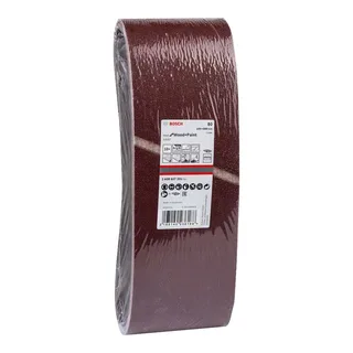 Bosch Accessories 2608607201 2608607201 Schleifband-Set Körnung (num) 80 (L x B) 690 mm x 100 mm 10 St. de Bosch Professional – image du produit 2 sur 2