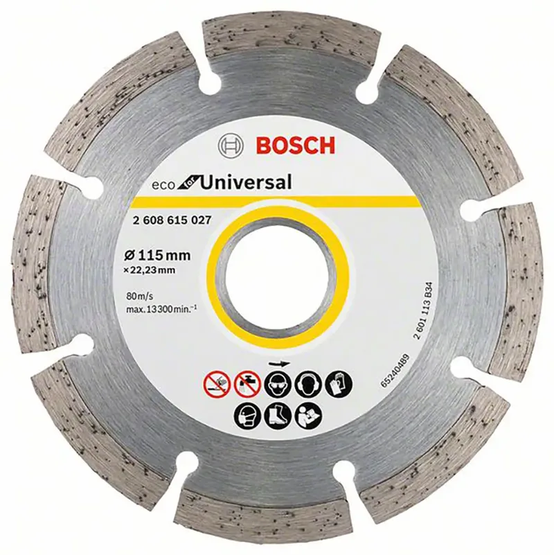 Bosch Accessories 2608615027 2608615027 Diamanttrennscheibe 115 mm 1 St. Beton, Ziegel, Kalkstein, Dachziegel by Bosch Professional – product image